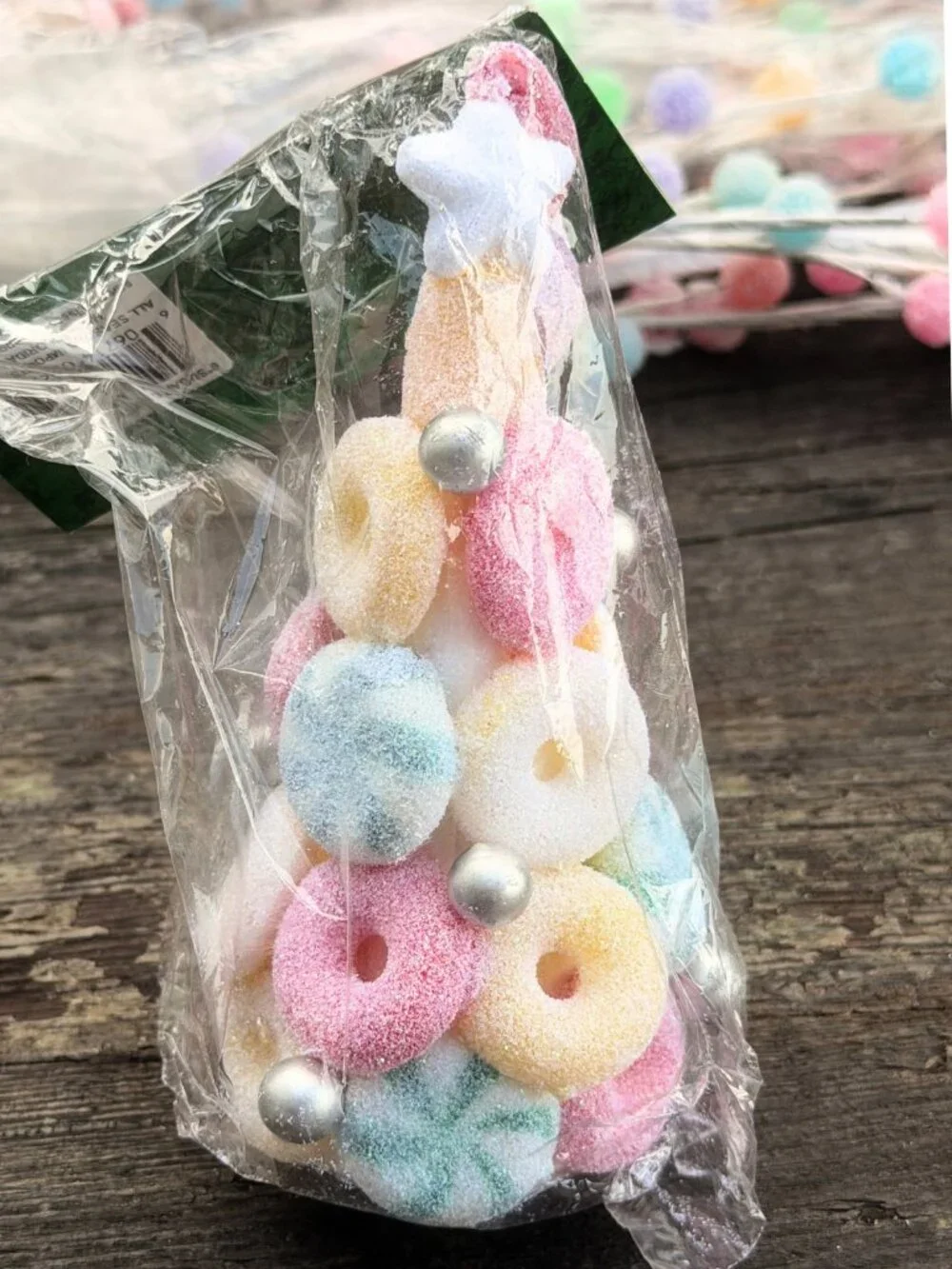 Lot Gumdrop Candy Lollipop Christmas Tree Ornaments Kurt Adler Garland Vintage